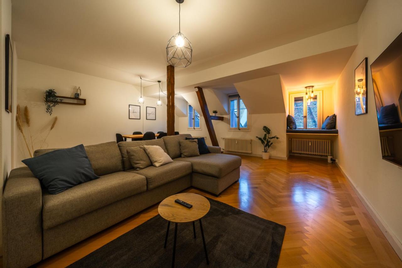 Old Town Apt In The Heart Of Thun With Garden Экстерьер фото