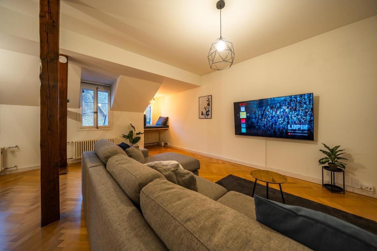 Old Town Apt In The Heart Of Thun With Garden Экстерьер фото