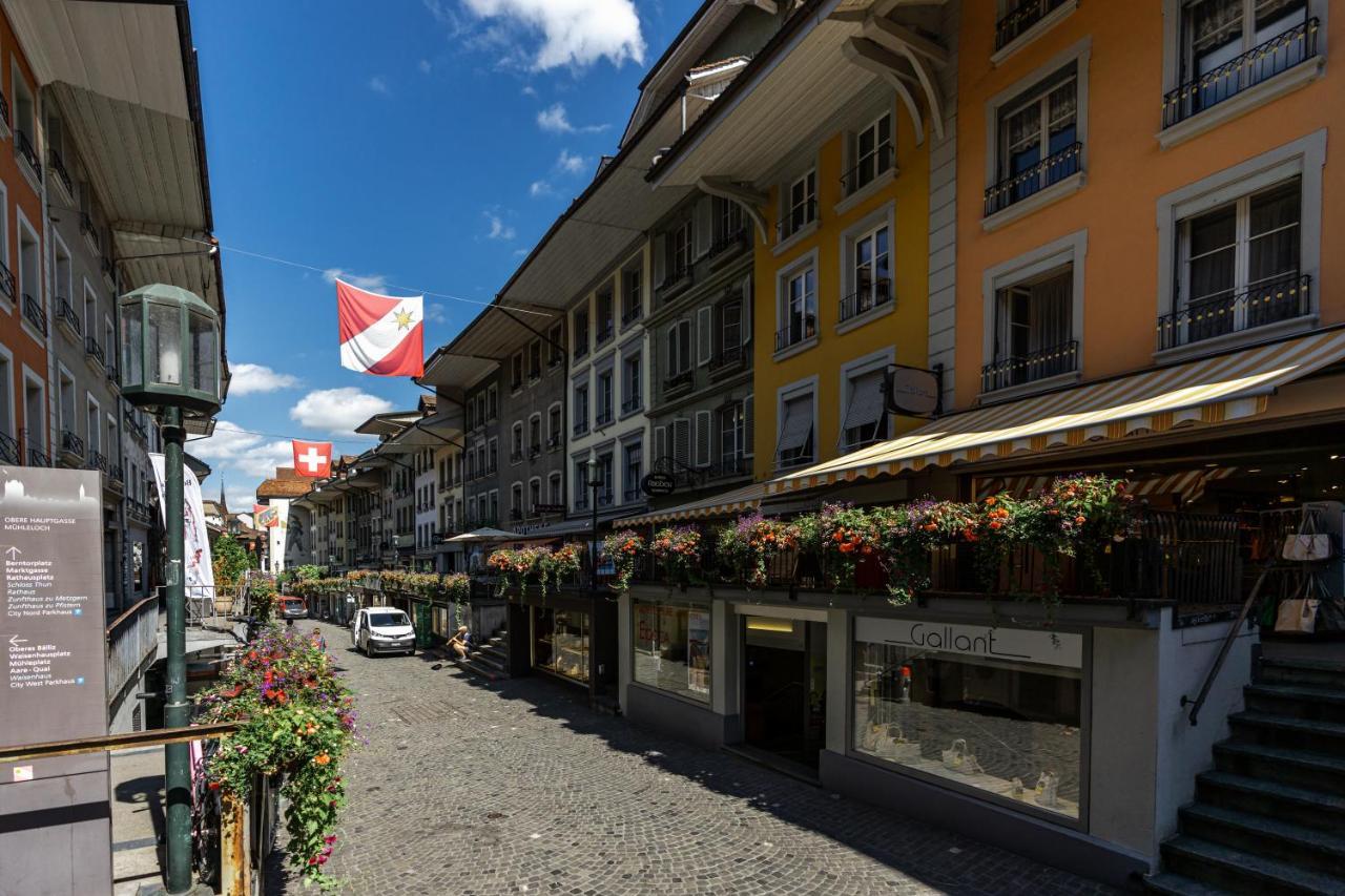 Old Town Apt In The Heart Of Thun With Garden Экстерьер фото