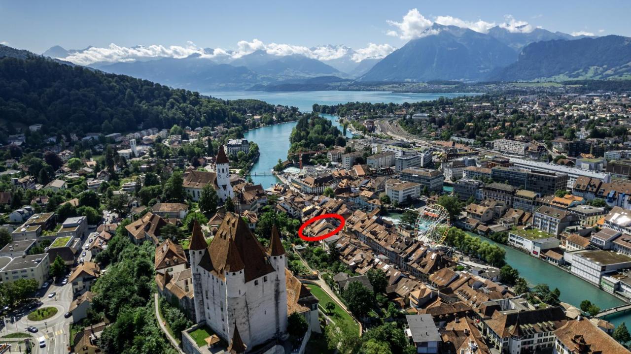 Old Town Apt In The Heart Of Thun With Garden Экстерьер фото